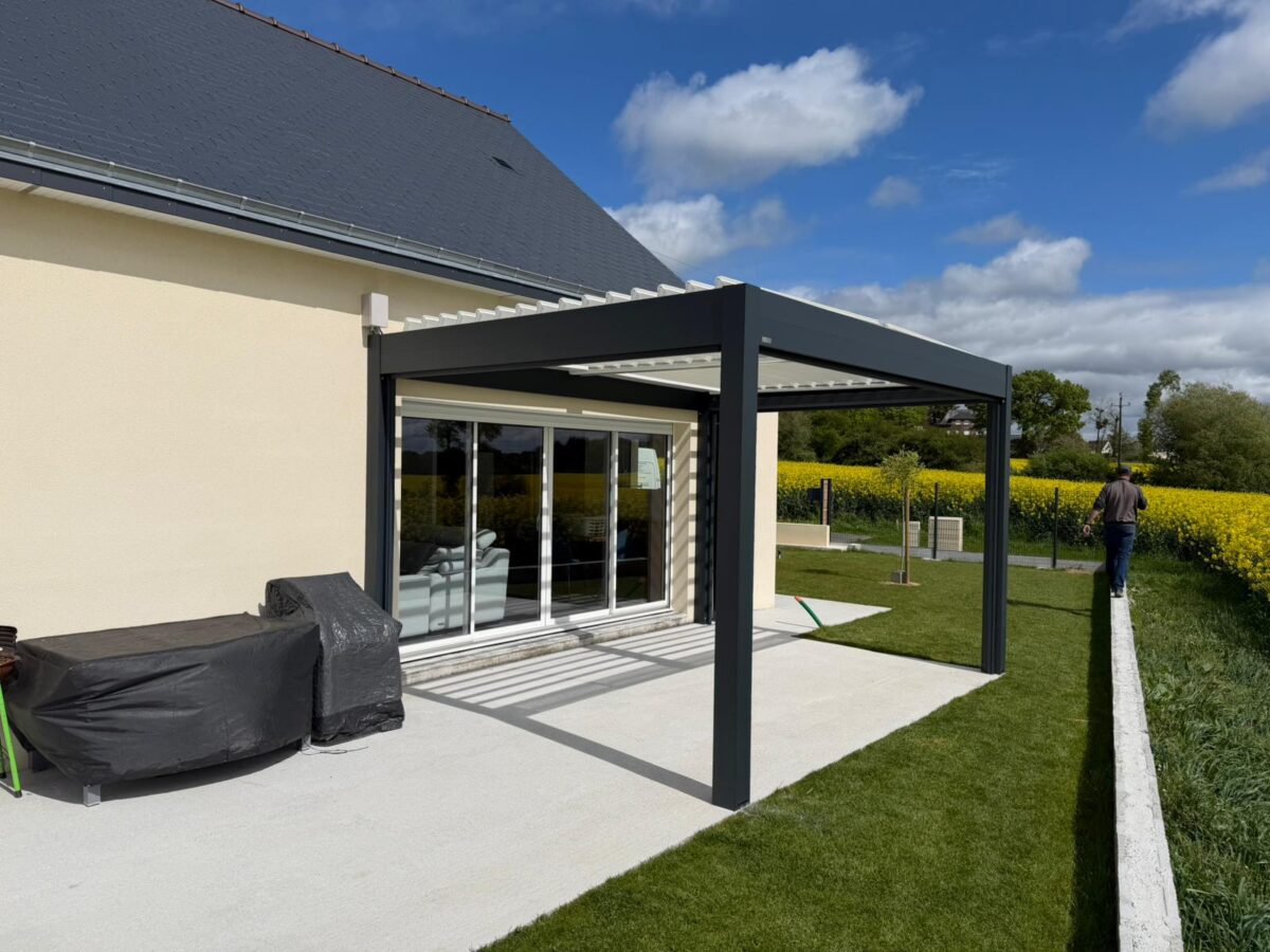 Pergola bioclimatique Baulon